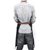 DingSay Trendy Denim Chef Apron with Pockets, Mens Womens Professional