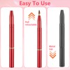 Lip Brush for Lipstick - ShiningUU 2pcs Lip Brushes Set,