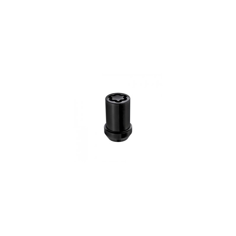McGard Wheel Lock Nut (M12 x P1.5) Small Diameter Black
