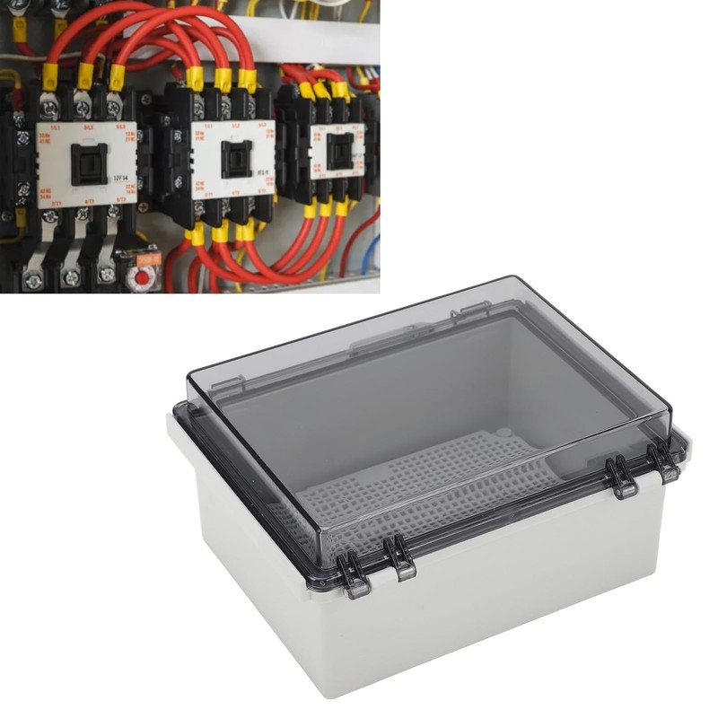 Waterproof Electrical Junction Box Hinged Shell Distribution Protection Enclosure for