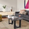 TENGCHANG 16'' Industry T Shaped Dinner Coffee Table Leg Metal