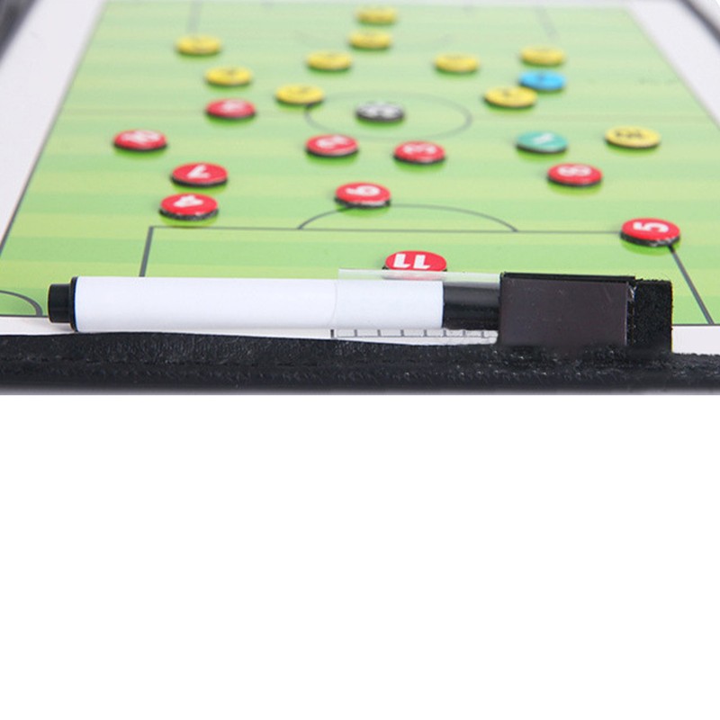 Coach's Soccer Strategy Boards Magnetic Dry Erase Football Coaching Board
