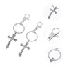 VILLFUL Keychain Keys Cross Jesus Charm Key Pendant Cross Pendant