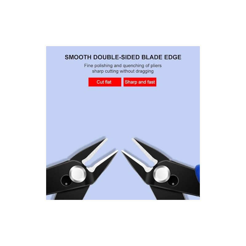 2 Pack Diagonal Cutting Pliers - High Carbon Steel Wire