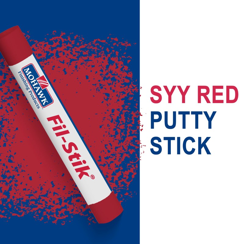 Mohawk Fil-Stik Wax Putty Stick, SYY Red M231-10104, 1 Count