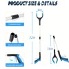 Grabber Reacher Tool - Foldable 32" Reacher Grabber Pickup Tool,