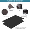 BAOFALI 10Pcs/Set 9.3x6.8inch Sheets Rubber Soft Magnet Sheet for Metal