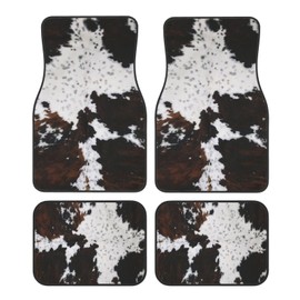Car Floor Mats,Vehicle Front Rear Carpets Mats Universal Car Rugs,Car Accessories for Truck,Cowhide