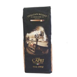 Caffe Capri Coffee, Italian Roast, 12-Ounce