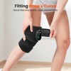 FlareMore Cordless Heated Knee Massager with Vibration, Heated Knee Brace