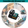 18V High Power Delivery Rapid Charger for Makita 18V 6Ah