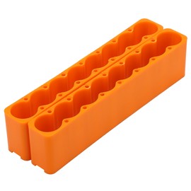 2PCS Industrial Plastic Adjustable 18650 Battery Pack Spot Welding Fixing Clamp (8-Section)