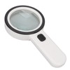 Handheld Magnifying Glass 30x Double Layer Optical Glass Lens Magnifier