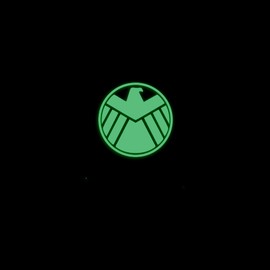 Star Star Inspired Movie Character Space Fett Mandalorian Glow in The Dark Sticker Decal for Phone Tablet Laptop Car Truck Window | 4" Sticker | Green