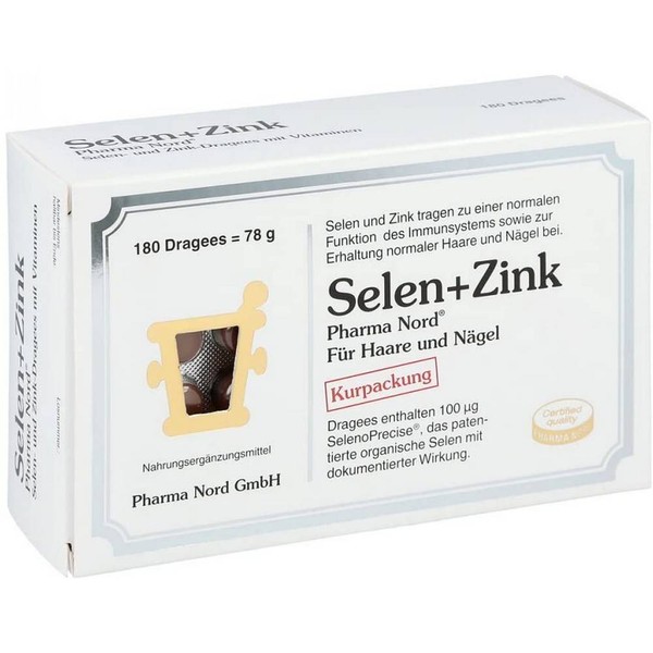Pharma Nord Vertriebs Selenium + Zinc Pharma Nord, 180