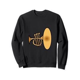 Trumpet Musical Instrument Band Orchestra Sweatshirt