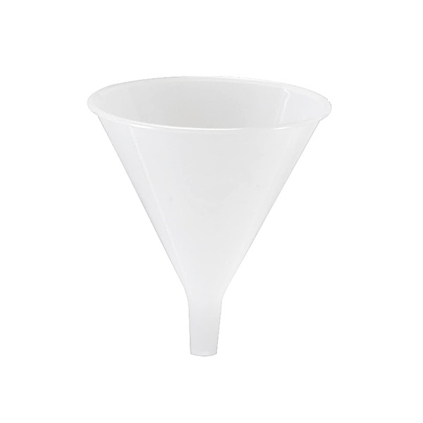 Hutzler 4-ounce Plastic Funnel, Natural
