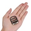 QUARKZMAN Metal Ladder Buckle Slider Tri-Glider Metal Adjustable Buckles Inner