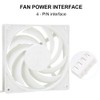 F140 Computer CPU Cool Cooling Fan 14cm Low Noise Desktop