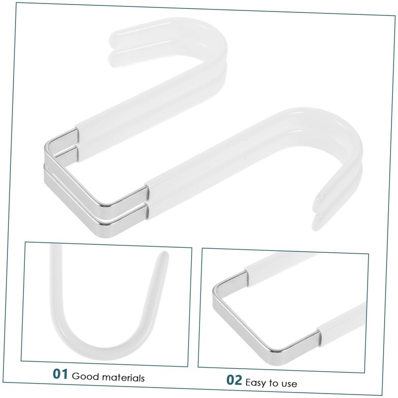 JECOMPRIS Door Hanger Hooks 2pcs Set Entryway Hat Hanger Bathroom