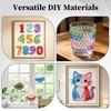 Flat Glass Marble 0.97lb Decorative Glass Gems for Vase Filler