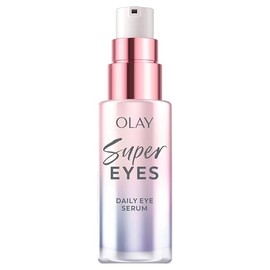 Suero Super para Ojos Olay - Vitamina C, Cafeína, Niacinamida, Aminopéptido, Aloe Vera - Ilumina las Ojeras, Antiarrugas, Antienvejecimiento, Iluminad