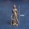 Kwan Yin Buddha Statue, Mini Size, Amulet, 2.0 inches (5
