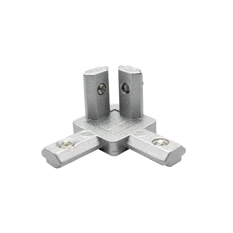 3-Way Connector Corner Connector Groove 6 for Aluminium Profile 20