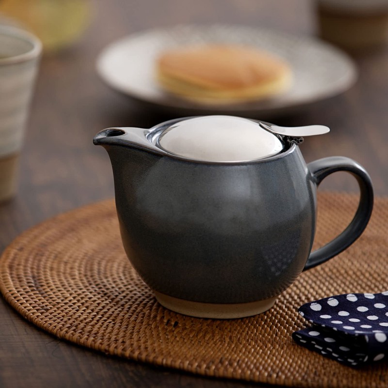 ZERO JAPAN BBN-02 SGR Teapot, Universal Teapot, 15.2 fl oz