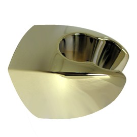 LASCO 08-5465 Hand Held Shower Wall Bracket, Polished Brass