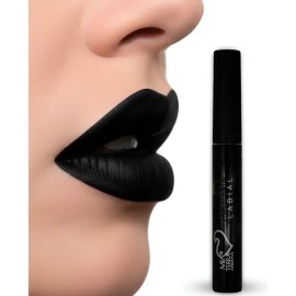 Labial Indeleble Acabado Mate Intenso Color Negro                                                                                                     