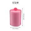 Limnyves 24pcs Dark Pink Hair Styling Soft Foam Sponge Roller