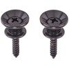 GOTOH Strap Pin, Fender Type, Set of 2, Black (PEP-B2B)