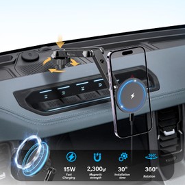 ANKEWAY Wireless Charging Phone Mount for Ford Bronco 2021-2026 2/4 Door