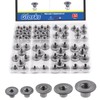 Glarks 85pcs M4, M6, M8, M10 Round Base Weld Nuts,