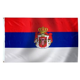 NEOPlex 3' x 5' International Flags of the World's Countries - Serbia Republic