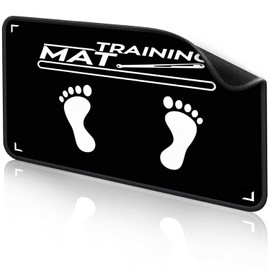 2F22E Baseball Hitting Mat,Indoor/Outdoor Portable Batting Cage Mat,35.4 * 23.6 Inch Baseball and Softball Batter Stance Training Mat for improving The Batting Posture of Athletes of All Ages