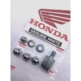 GENUINE HONDA PARTS HONDA CL125 CL100 CT70 EXHAUST REAR BOLT MUFFLER MOUNT + SHOCK NUT 90120-056-010