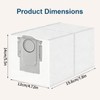10Pack Dust Bag Replacement for Roborock QV 35A/Qrevo S5V/QV35S/Saros 10/10R/Z70/Q