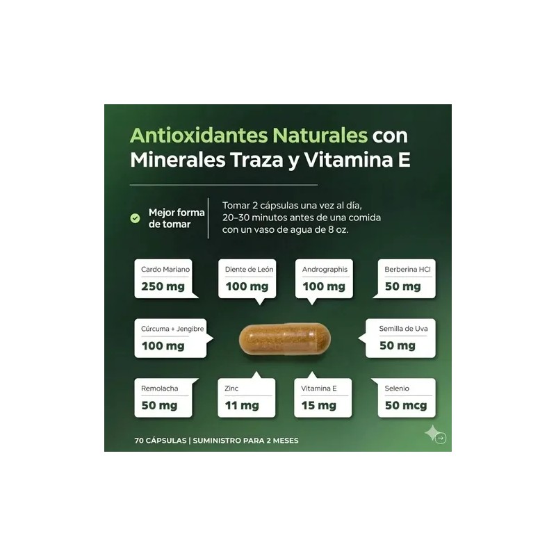 Suplemento Liver Limpieza Higado