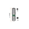 sourcing map 8pcs H6 Hex Screwdriver Bit 6mm 1/4" Hex
