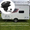 RV Lock,T-Handle Lock Kit with Keys,Motorhome Locks Garage Door Lock
