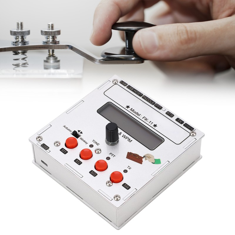 K3NG Keyer Open Source CW Morse Code Aluminum Alloy K3NG