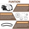 W10913953 Washer Shift Actuator & W10721967 Washer Pulley Clutch Kit