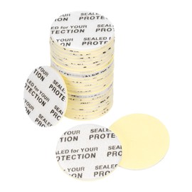 PATIKIL 20 mm Schaumstoff-Deckeleinlage, 60 Stück, selbstklebend, rund, PS, druckempfindliche Dichtungen, widerstandsfähiger Manipulator für Kunststoff, Glas, Flaschenverschluss, Konserven, Fläschchen