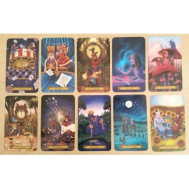 Tarot in Wonderland deck by Barbara Moore and Eugene Smith ~ Magick Wicca Pagan