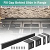 30" Stove Gap Filler, Kitchen Stove Gap Covers, Slide-in Range