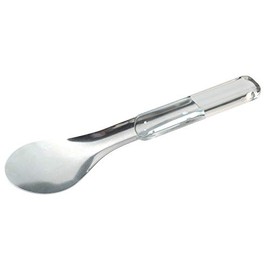 Piazza Spatola per Dolci e Gelato 25 cm In Acciaio Inox e plastica - Spatole Cucina Professionali per Gelaterie, Bar, Pasticcerie e Ristoranti dal Design Moderno Made in Italy