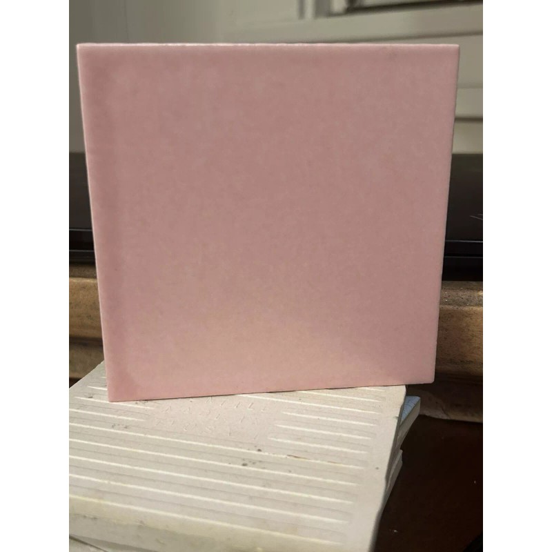 Mission Tile West - Pink Field Tile 4 1/4” -