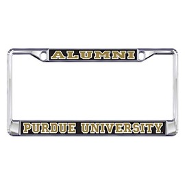 Purdue Plate_Frame (Domed Purdue Alumni Plate FRAM (18548))